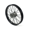 MB3270 Ruota / Cerchio anteriore acciaio d.15mm - 14'' Pit Bike / Dirt Bike nero, COD: MB3270