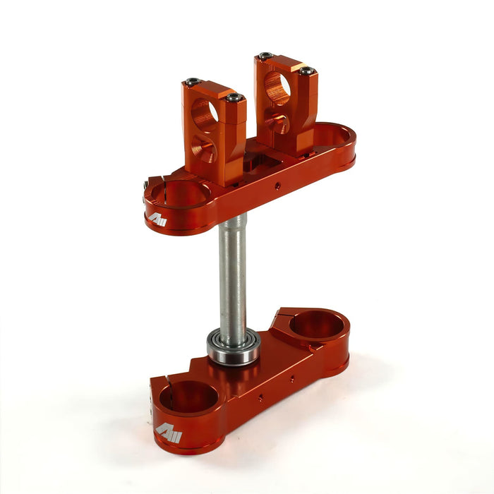 MB4420 Ponte Forcella CNC 45/48mm - d.28,6mm Volt Racing Pit Bike / Dirt Bike arancione