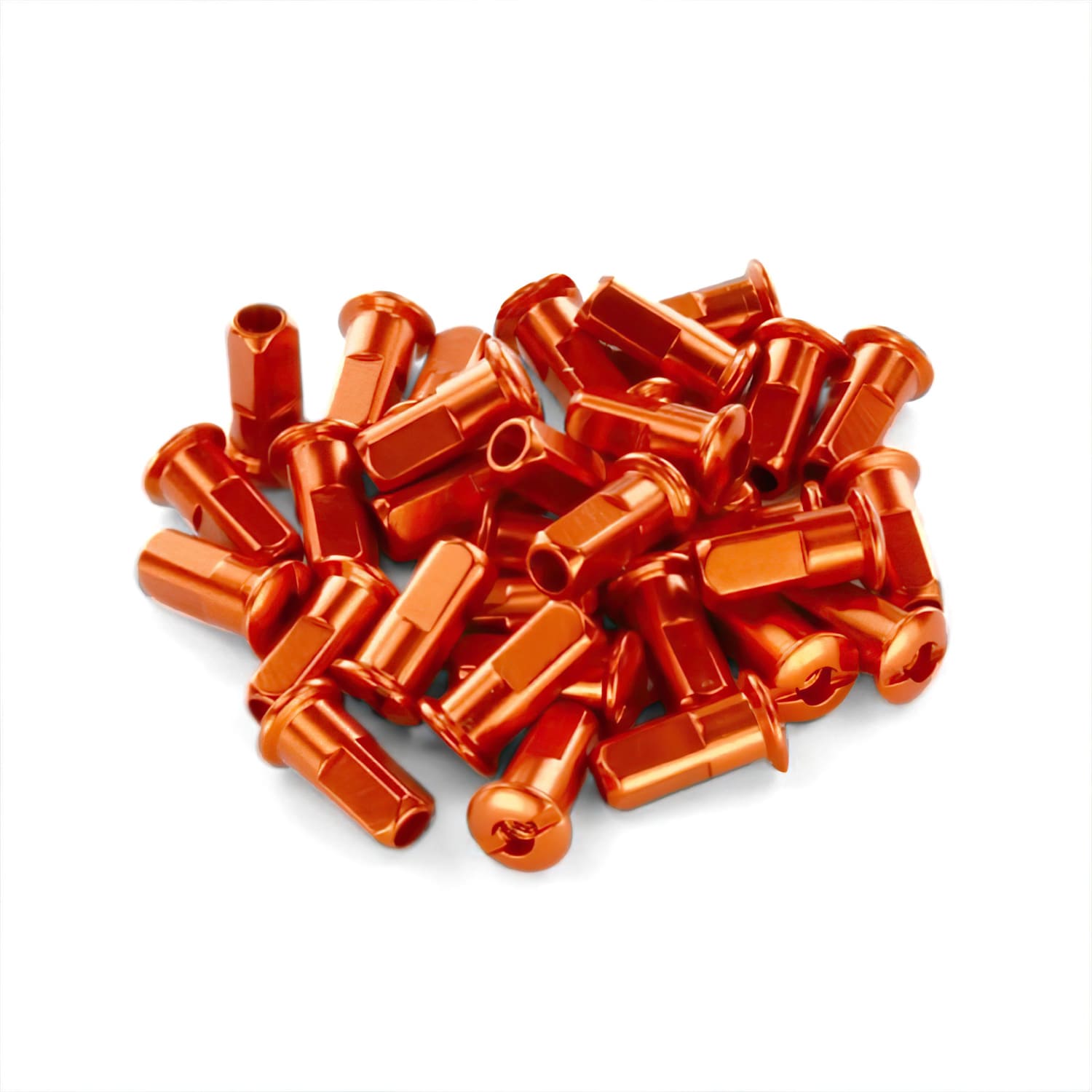 MB5261 Spoke Tensioners Aluminum (x32) Volt Racing Orange