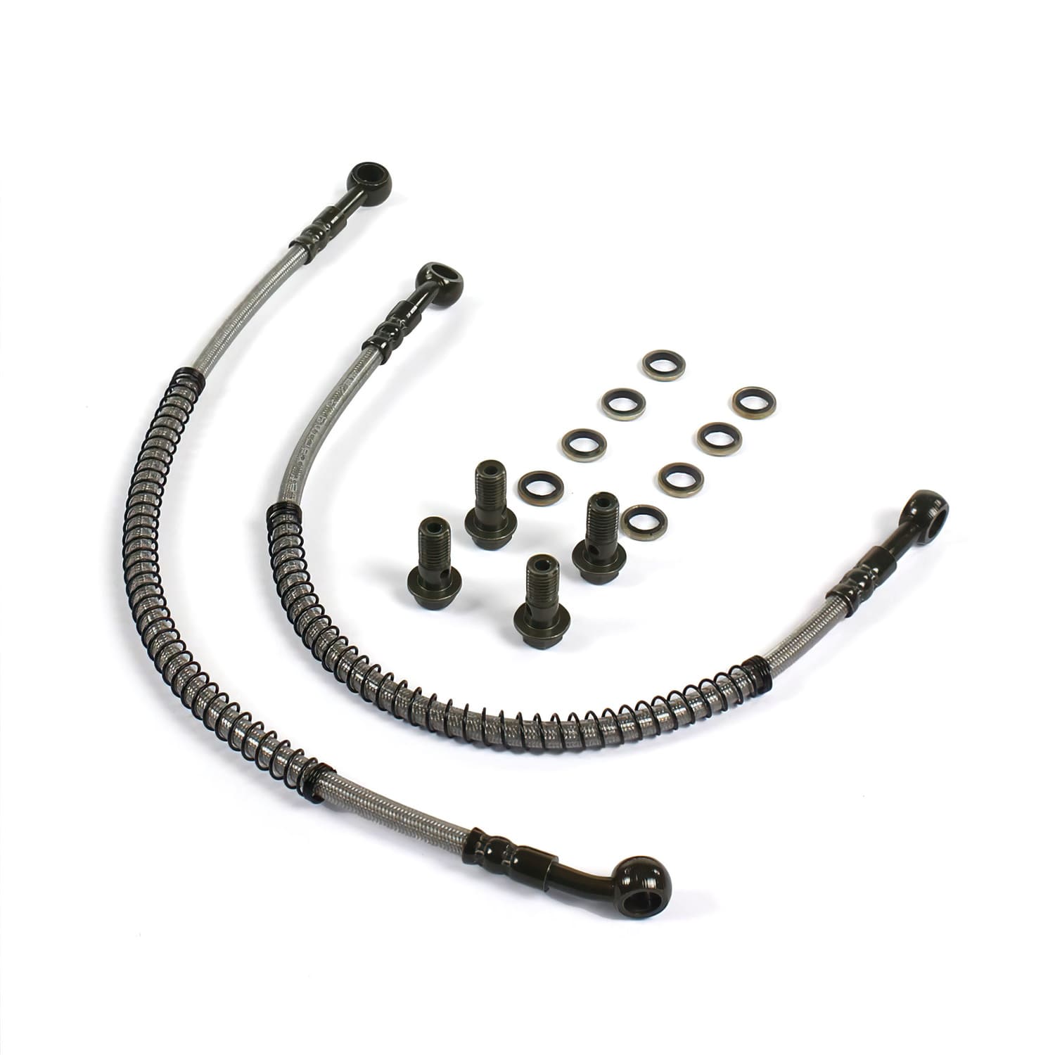 MB7636 Tubi radiatore d'olio 400mm - 10/8mm Pit Bike / Dirt Bike