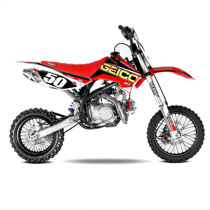 MB7786 Kit plastiche con kit grafiche Geico Pit Bike / Dirt Bike Apollo RFZ