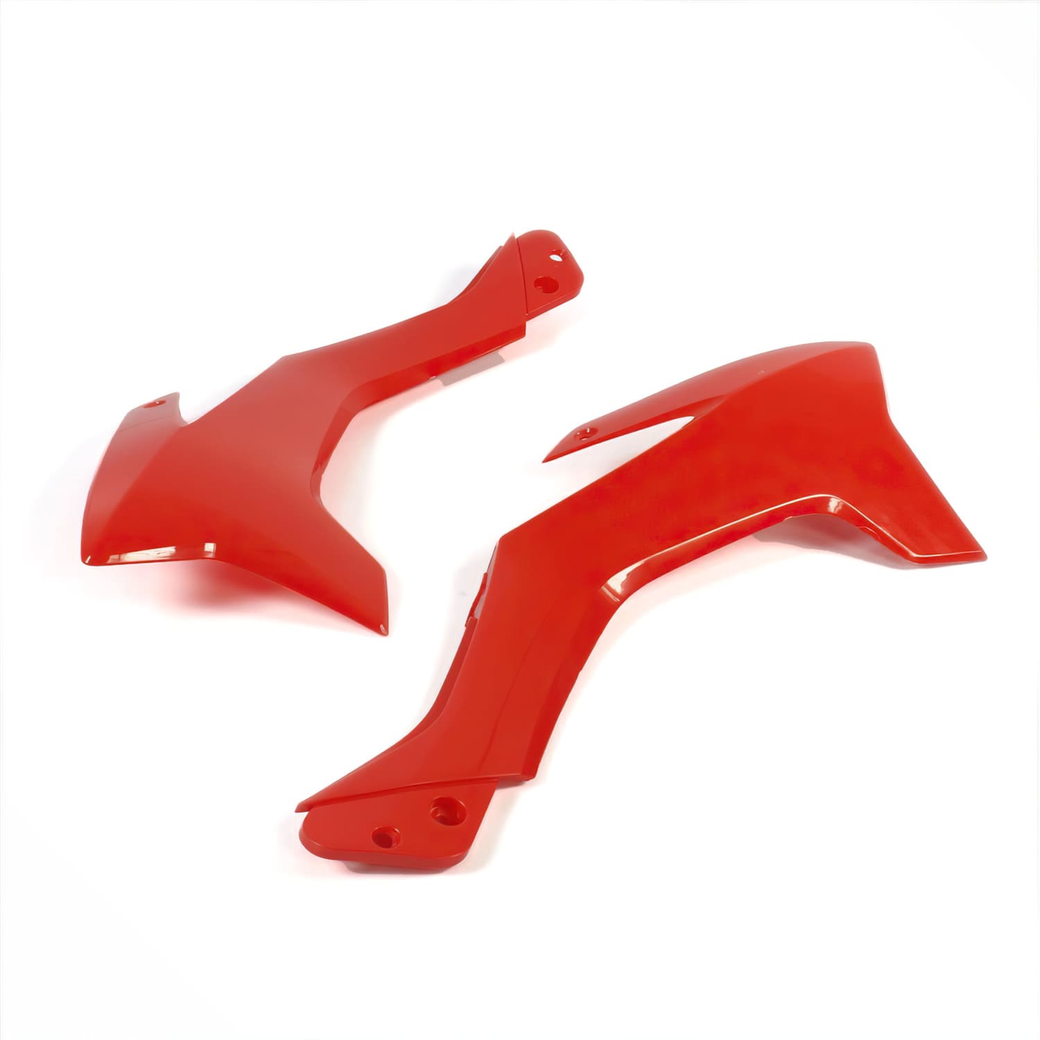 MB8089 Carene laterale anteriore rosso Pit Bike / Dirt Bike Apollo RXF Freeride