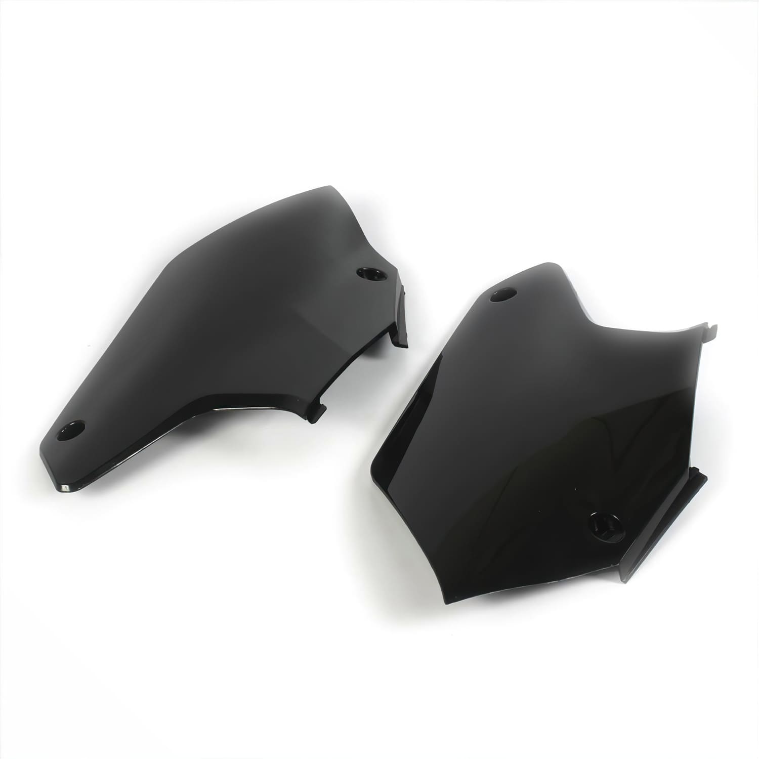 MB8101 Carene laterale posteriore nero Pit Bike / Dirt Bike Apollo RXF Freeride
