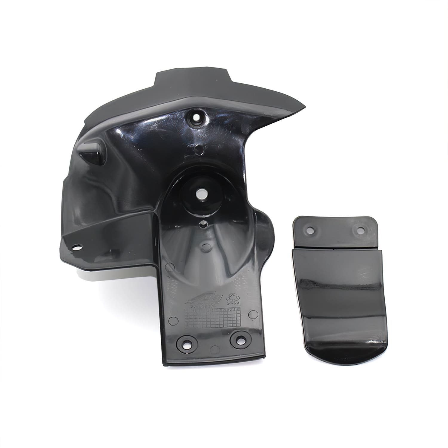 MB8284 Complete Rear Mudguard Black Apollo RXF Mini