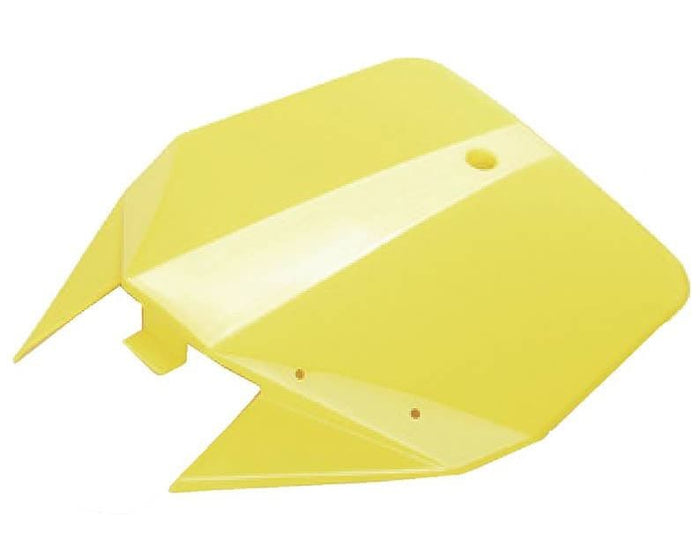 YCF-110-0212-09/YE Targhetta Numero di Gara giallo Pit Bike YCF Bigy, COD: YCF-110-0212-09/YE