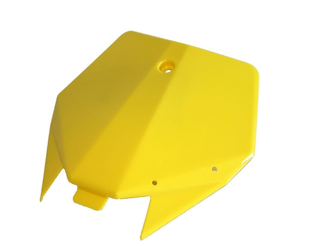 YCF-50-0212-03/YE Yellow Race Number Plate Pit Bike YCF50