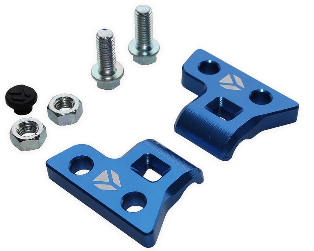 YCF-110-0403-06/BL Guida tubo del freno anteriore CNC blu YCF Factory Pit Bike / Dirt Bike