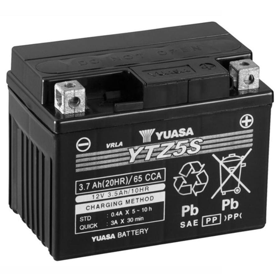 YUA36206 Batteria Yuasa YTZ5S DRY MF senza manutenzione - pronto per l'installazione