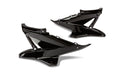 STR-902.29/BK Copri Motore (x2) MBK Nitro / Yamaha Aerox fino 2013 nero, COD: STR-902.29/BK