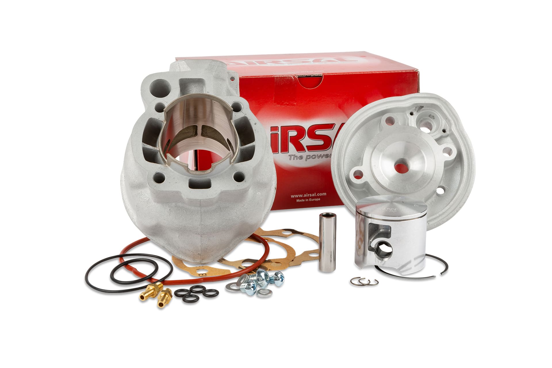 C1134950 Gruppo Termico Airsal Big Bore 80cc Racing Alluminio Minarelli AM6