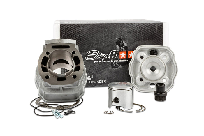 s6-7119310 gruppo termico stage6 77cc streetrace ghisa grigia derbi euro 3 / euro 4 (d50b0) stage6 rt, COD: S6-7119310