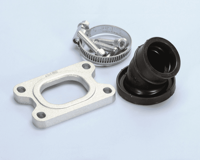 215.0440 collettore aspirazione polini d.29 bultaco astro 50 carburatore cp 23/24 - girevole 360