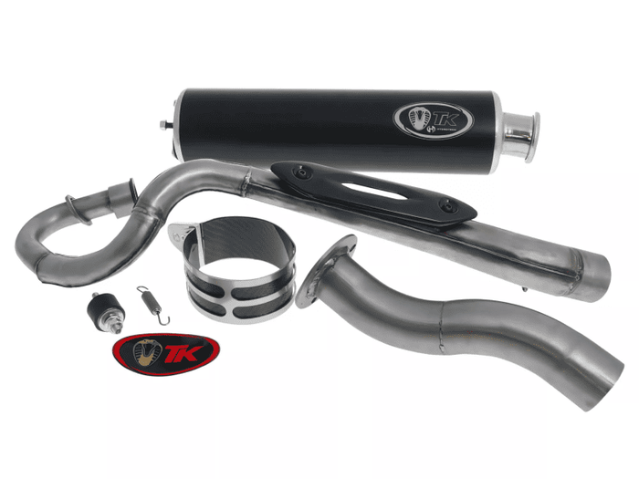 TK-Q4T09 Marmitta Turbo Kit Quad / ATV Kymco MXer / MXU 150cc, COD: TK-Q4T09
