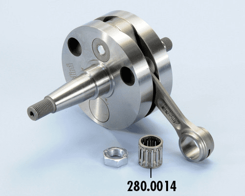 210.0034 albero motore vespa 125 et3 evolution spalle piene d.20