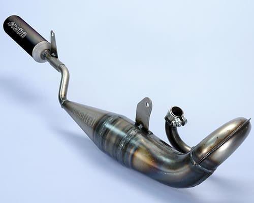 200.0132 marmitta scarico polini sport piaggio ciao silenziatore alluminio