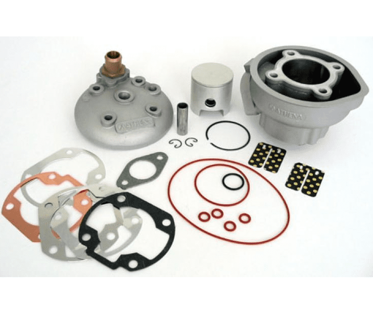 072400/1 gruppo termico athena 70cc d.47,6 minarelli orizzontale h2o sp.12 alluminio con testa