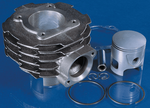 140.0057 Polini cast iron cylinder thermal group for Vespa 125 T5 d.61