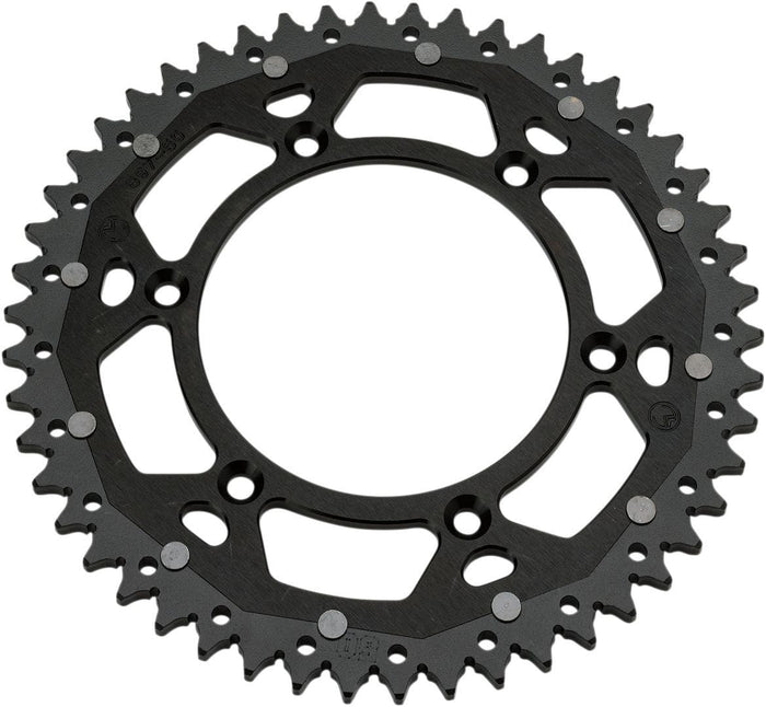 MR12101463 Corona Catena alluminio / acciaio 520 Moose Racing Beta / Honda 49 denti nero, COD: MR12101463