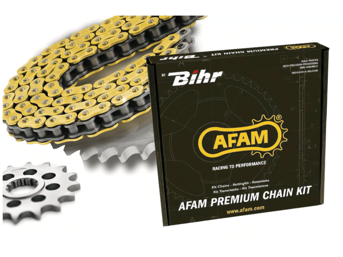 48011991 Kit catena Afam 520 MR2 TM 12/49 corona ultra light, COD: '48011991