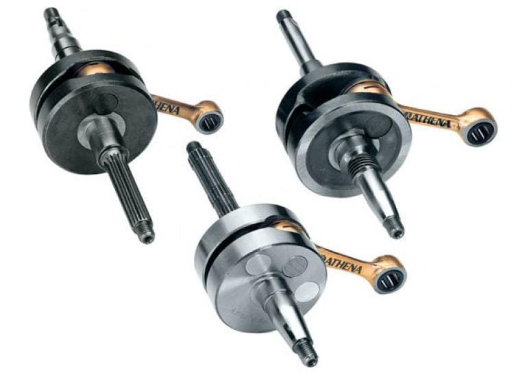 s410130320003 albero motore racing con spinotto diametro 10mm minarelli orizzontale