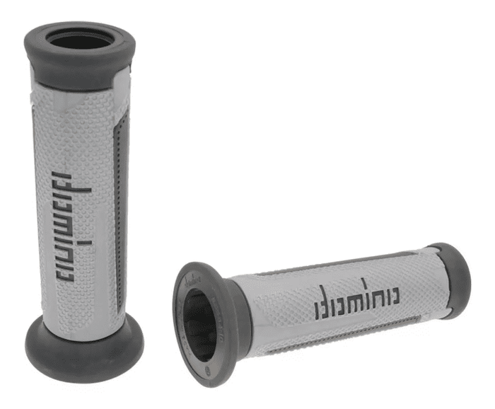 DOM37166 Manopole Domino A350 On-Road grigio chiaro / grigio scuro (aperto), COD: DOM37166