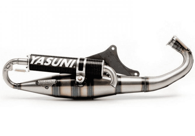 tub423c marmitta yasuni c16 carbonio piaggio gilera non omologata