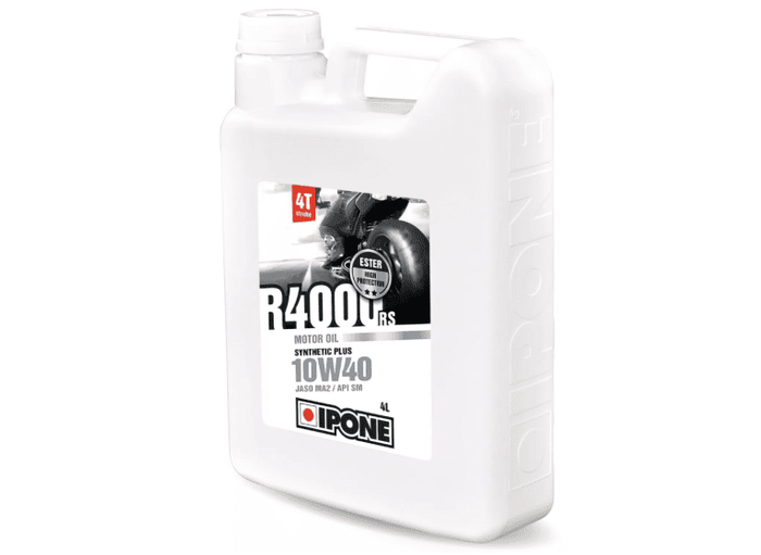 IP-800030 Olio Motore 4 tempi 10W40 Ipone R4000 RS semi-sintetico 4L, COD: IP-800030