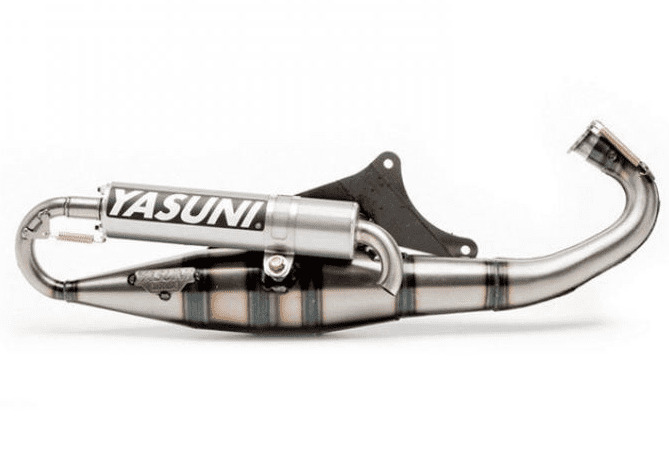 tub423 marmitta yasuni c16 alluminio piaggio gilera non omologata