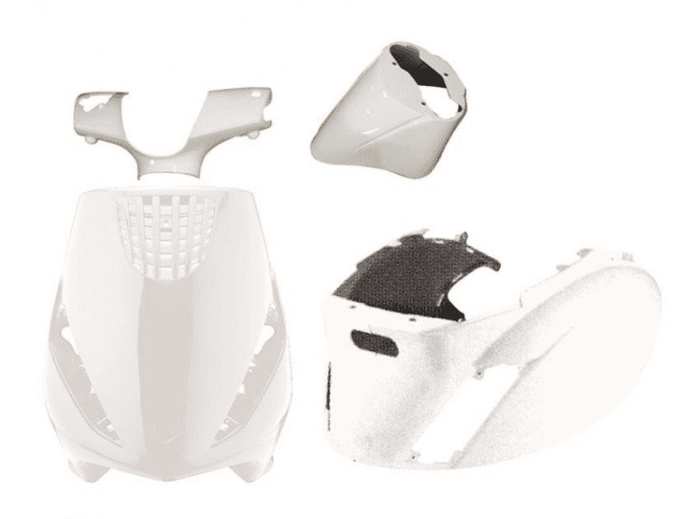 1r000333 kit carene originale piaggio zip sp ad aria bianco