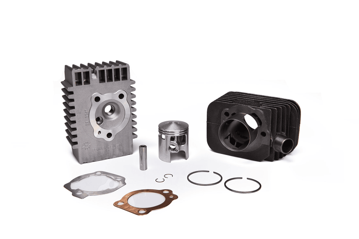3118567 gruppo termico malossi d.43 ghisa sp.10 piaggio piaggio ciao si bravo boxer 50