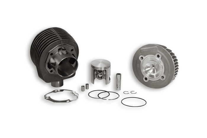 3116252 gruppo termico malossi 139cc d.61 vespa px 80 2t ghisa