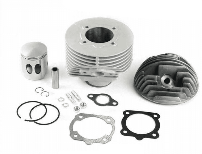 kt00135 gruppo termico dr 130cc d.57 modifica piaggio vespa et3 125 2t 1976-1983