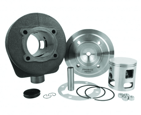 25032804 gruppo termico pinasco 190cc piaggio vespa gl 150 corsa 60 ghisa candela centrale