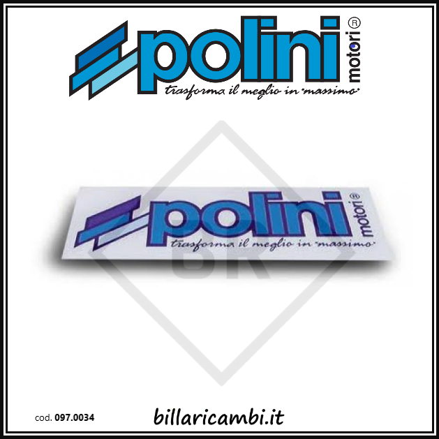 097.0034 ADESIVO POLINI CM.12X4