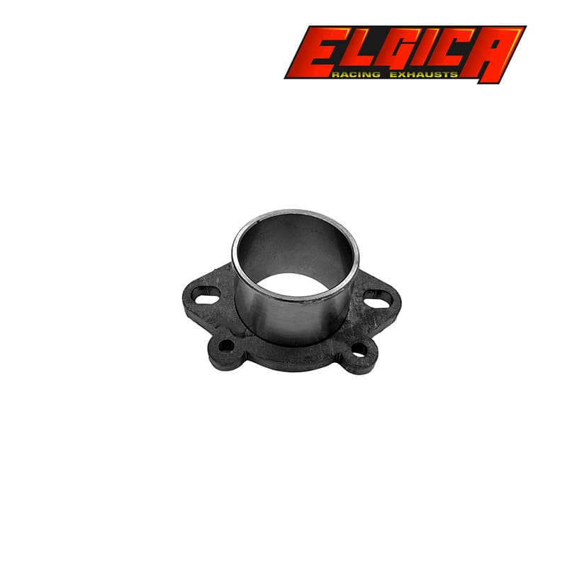 Collettore marmitta Elgica 2 fori 100 cc dritto (34/38)