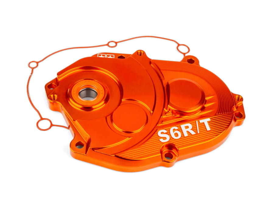 S6-2216602 Carter - Coperchio ingranaggi Stage6 R/T MK2 Minarelli Arancione, COD: S6-2216602