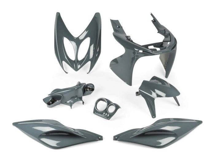STR-902.31/ND Kit carena Yamaha Aerox fino 2013 grigio Nardo 7 pezzi, COD: STR-902.31/ND