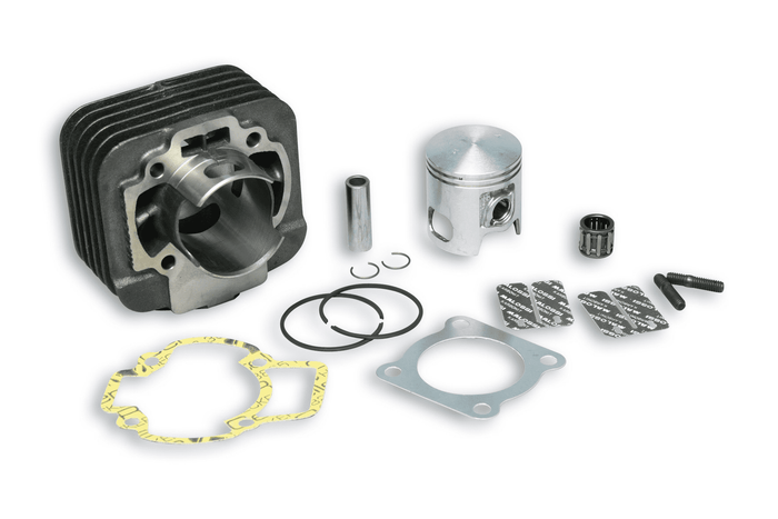 316915 gruppo termico malossi 70cc d.47 aprilia sr motard 50 2t euro 2 ghisa sp.12