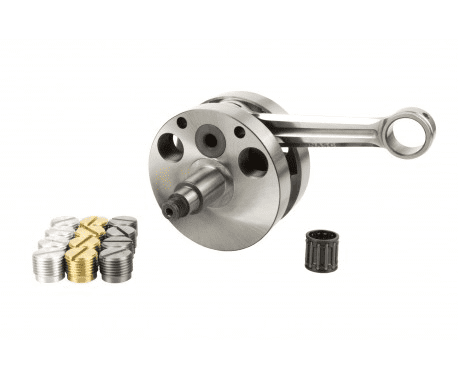 26081951 albero motore pinasco racing piaggio vespa ets 125 cono 20 carter pinasco masse piene calettato