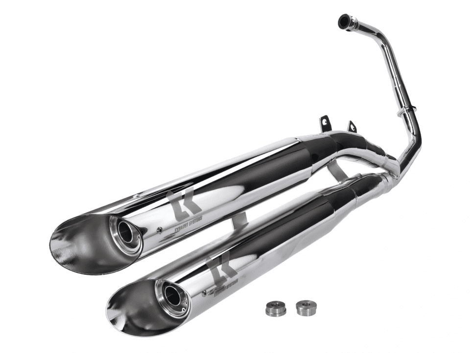 TK-V4T47 Marmitta Turbo Kit X-Road Custom Kymco Zing 125, COD: TK-V4T47