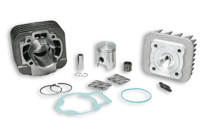 318520 gruppo termico malossi 50cc d.40 aprilia sr motard 50 2t euro 2 ghisa sp.12