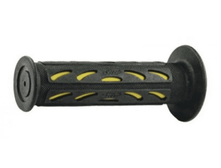 405402565 pair of progrip 724-202 road grips, yellow/black, double density, without hole