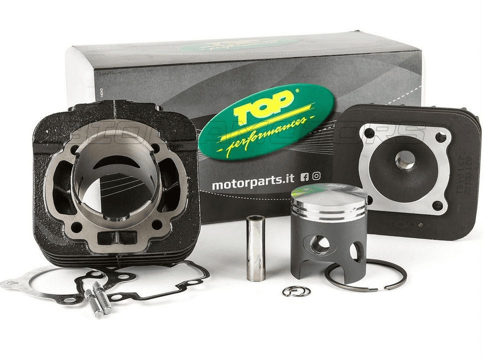9931250 Top Trophy 70cc Cylinder Kit D.48 Piaggio AC Air Sp.12 Cast Iron