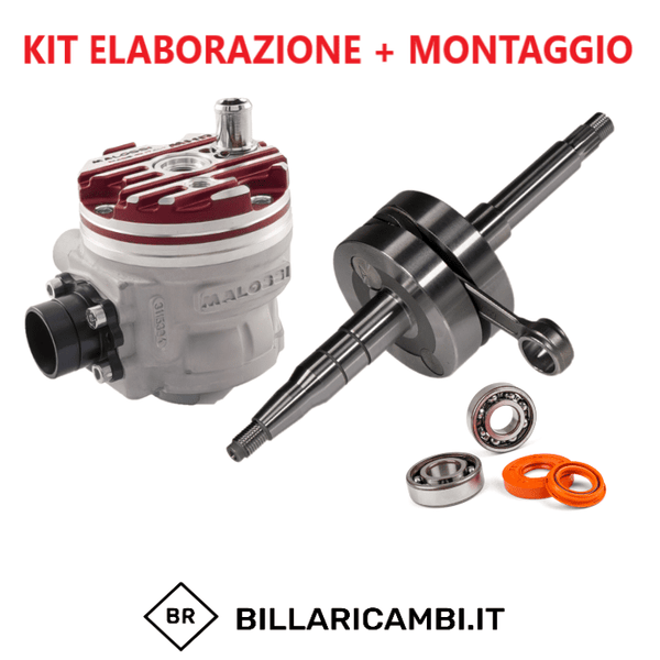 Blocco Minarelli Orizzontale Motore 70 Malossi Kit Preparazione