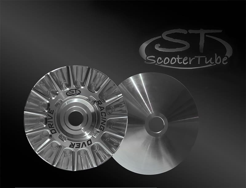 Puleggia Fissa variatore Overdrive Piaggio Zip / Gilera 70/100cc CNC alluminio - Scooter Tube
