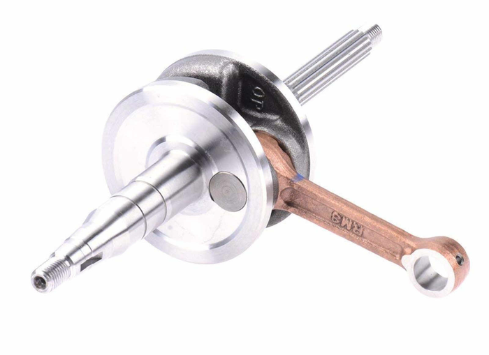 100010031 albero motore rms standard minarelli orizzontale 2t 50cc - spinotto d. 10 mm