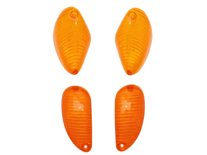 EKP-20136 Set 4 Vetri Frecce arancione Piaggio NRG MC3 / Typhoon 2006-10, COD: EKP-20136