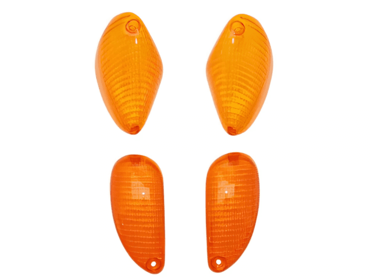 EKP-20136 Set 4 Vetri Frecce arancione Piaggio NRG MC3 / Typhoon 2006-10, COD: EKP-20136