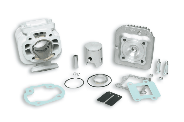 318565 gruppo termico malossi 50cc d.40 aprilia amico 50 2t alluminio sp.10