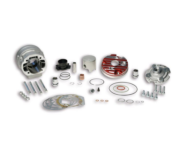 3115374 gruppo termico malossi mhr big bore testa rossa 94cc d.52 corsa 44 minarelli orizzontale h2o sp.13 alluminio
